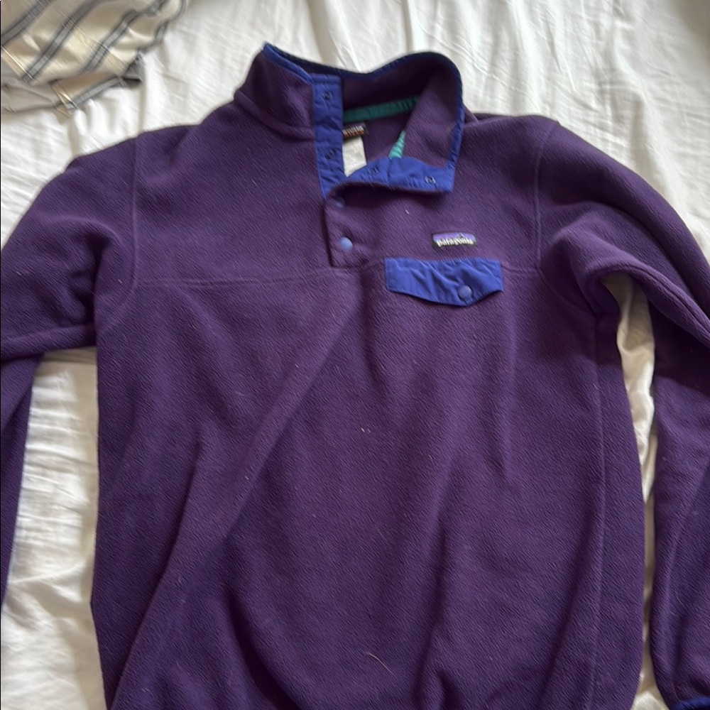 Purple Patagonia Synchilla Size L